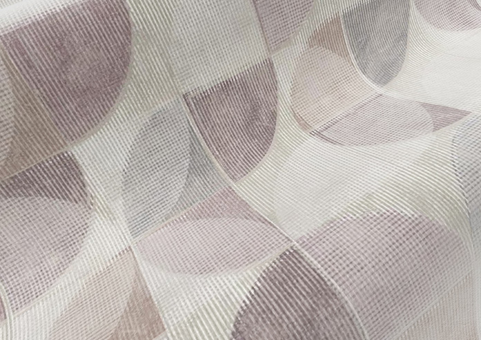 Mosaic Tile, Very Berry - Roman Blind - Image 4